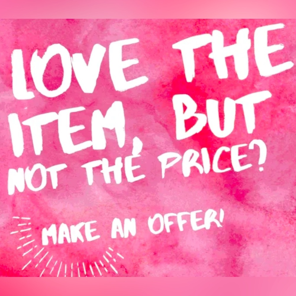 Love the item, but not the price? Offers are welcomed.  Bundle and save!